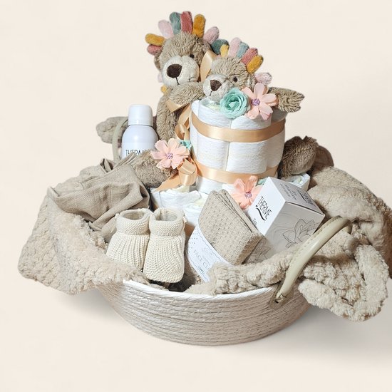 Luxe kraammand mama en baby – compleet kraamcadeau — afbeelding 3
