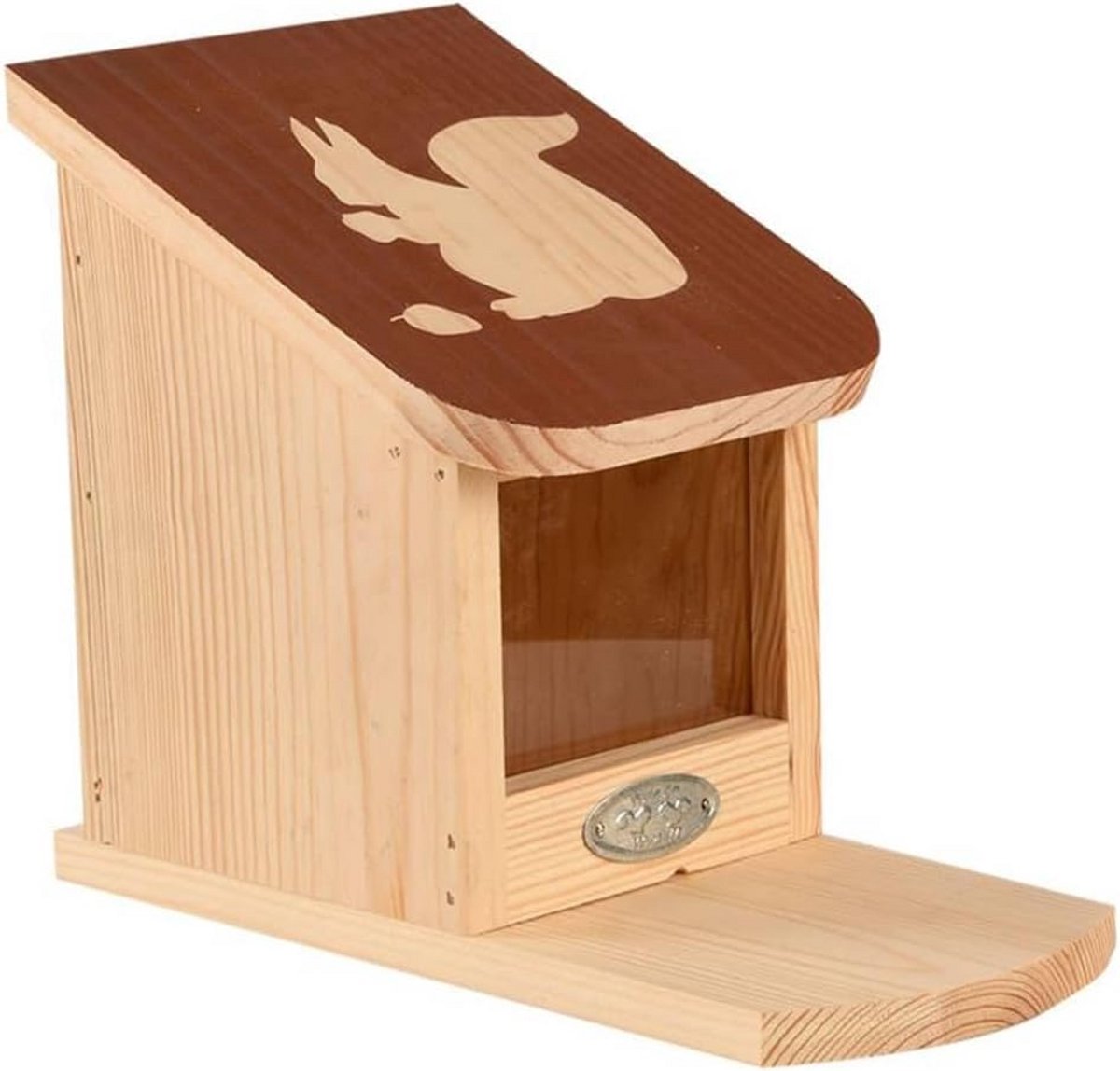 Esschert Design Eichhörnchen-Futterhaus
