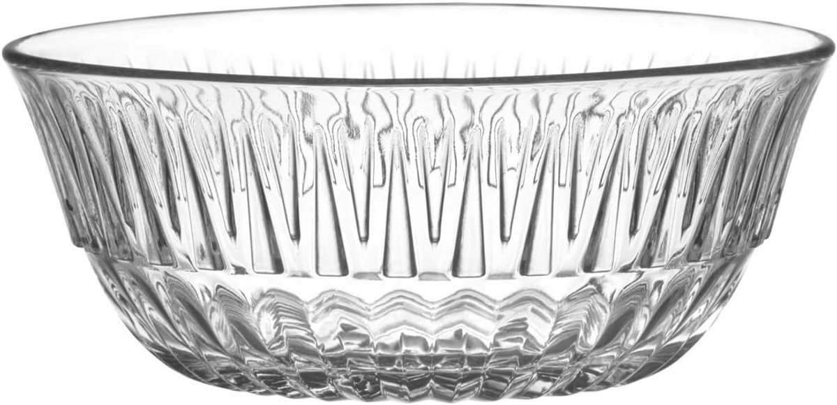 Set van 6 glazen kommen 345 cc - Modern en vaatwasserbestendig