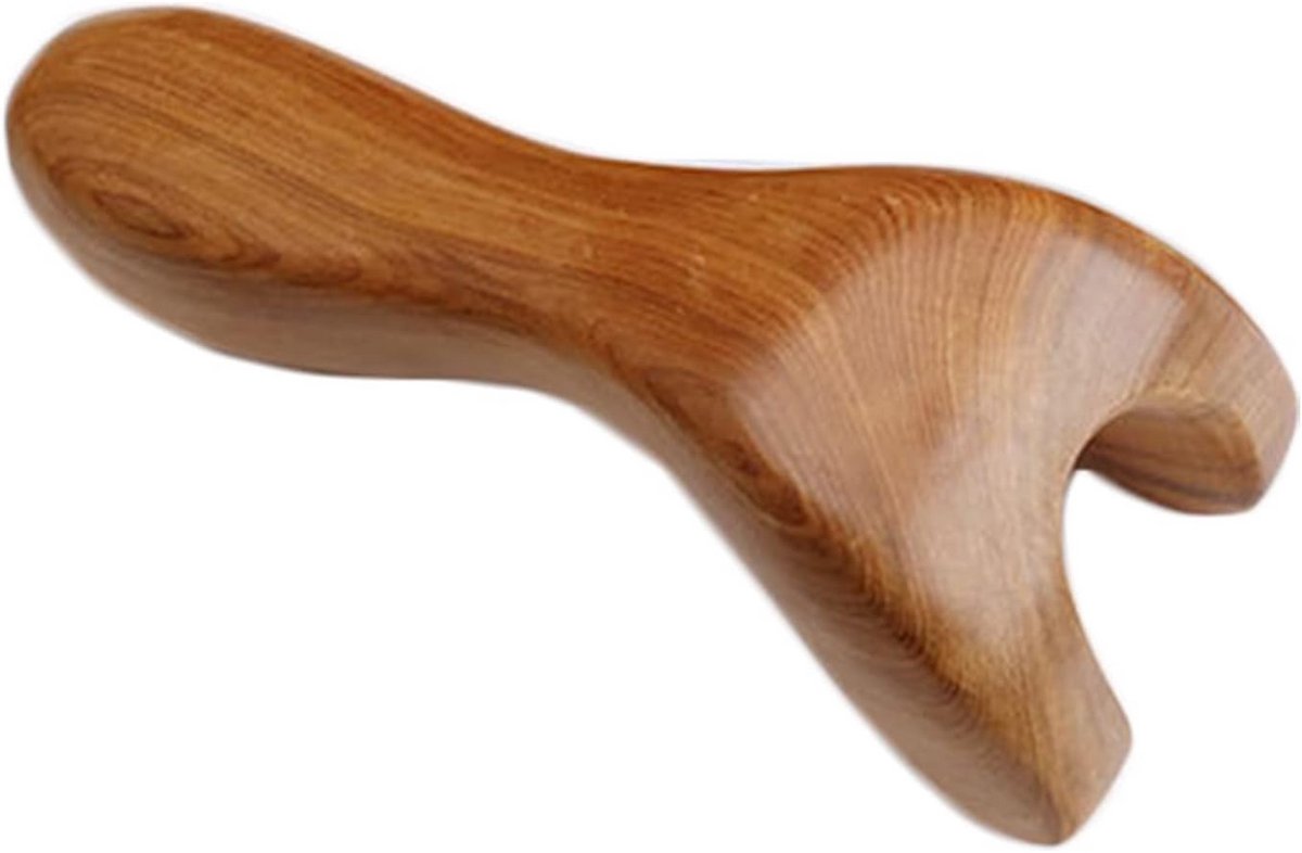 Houten Massage Hulpstuk voor Triggerpoint en Gua Sha Therapie Hout