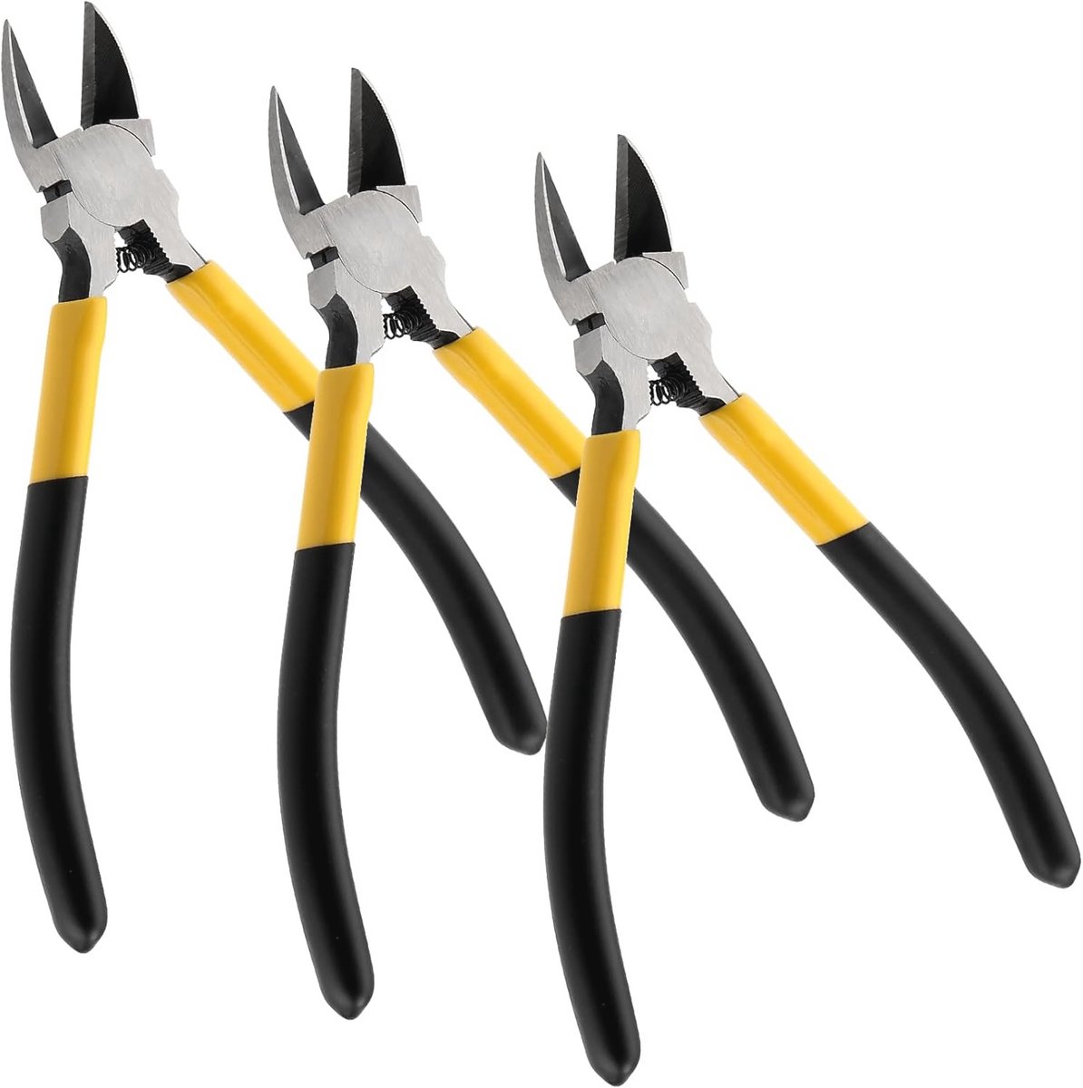 Mini Draadknipper 3 Stuks - 160mm Zijkant Knipper voor Handwerken en Sieraden