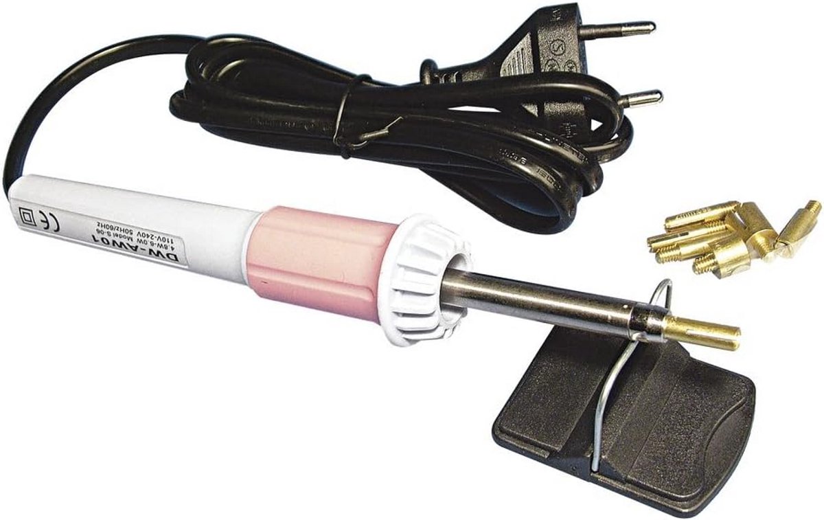 Hotfix Applicator met 5 Opzetstukken voor Rhinestones en Strijkstenen - Creatief Knutselen en Decoreren