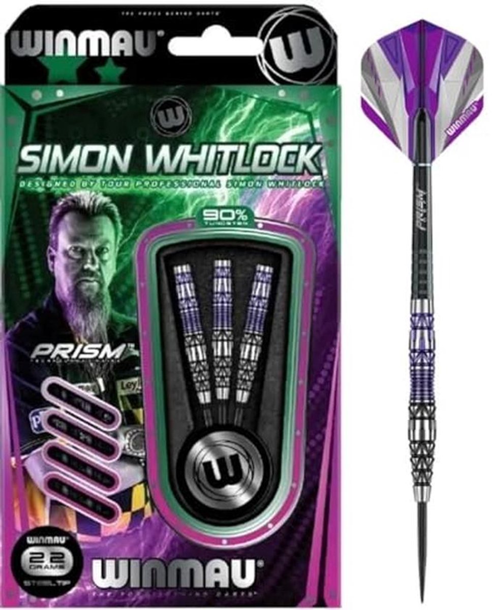Speciale Editie Steeltip Darts Set 22g - Premium Kwaliteit met Vluchten en Schachten