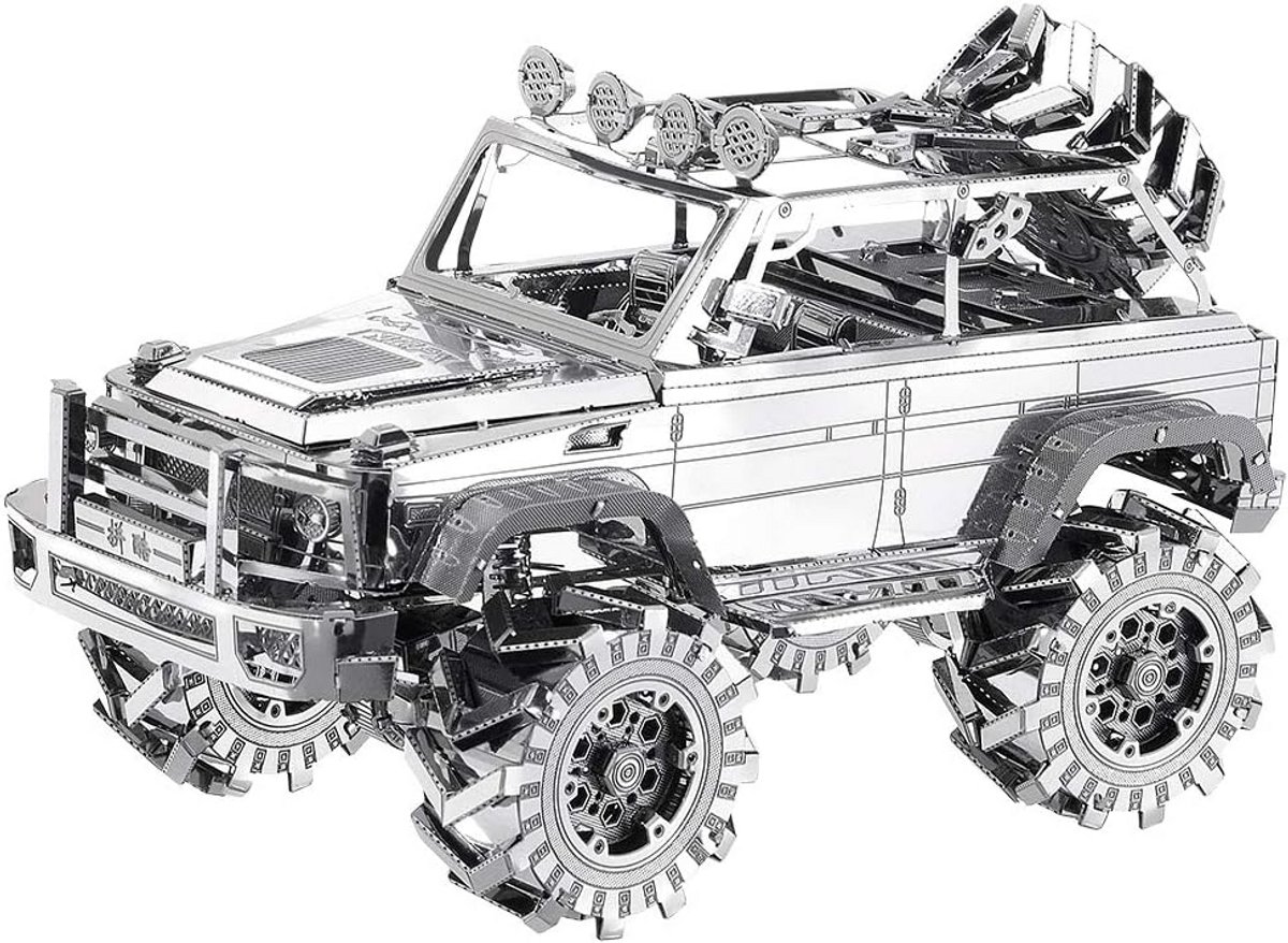 3D Metalen Puzzel Terrreinwagen voor Volwassenen - Bouwset en Knutselset