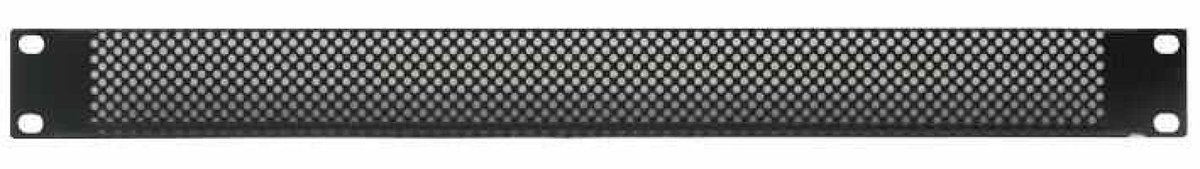 1U 19 Inch Rack Paneel Geperforeerd voor Ventilatie