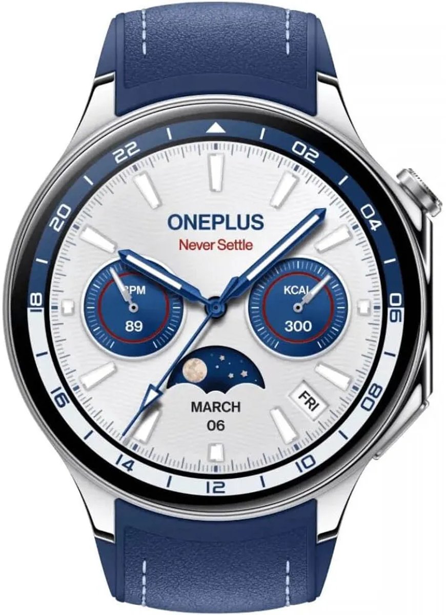 OnePlus Watch 2 Zilver/Blauw
