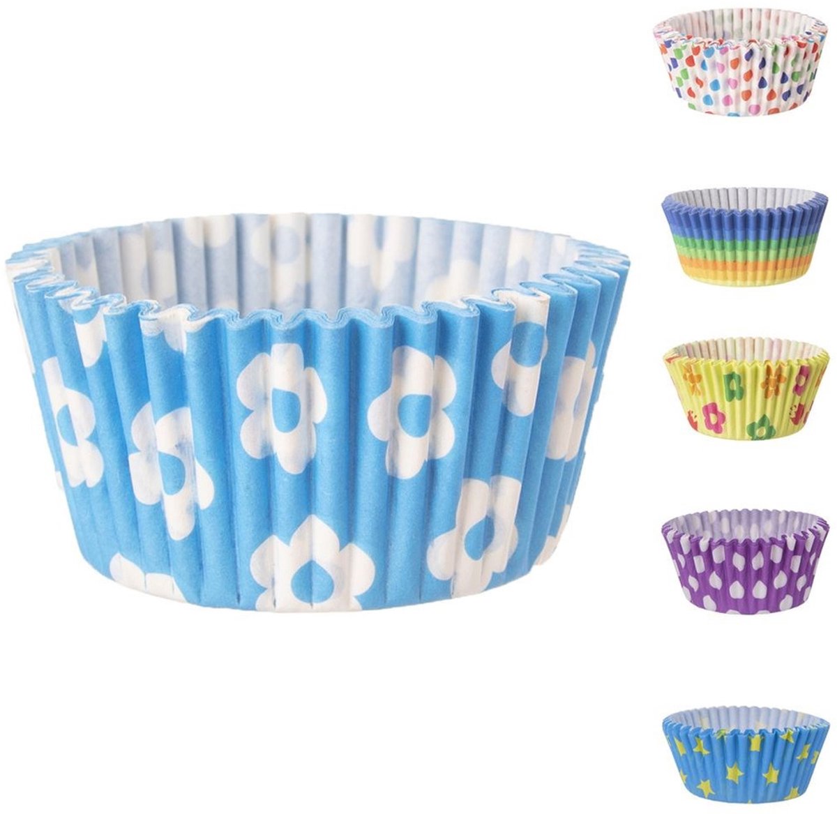 Orion - Papieren Bakvormpjes - 6 cm Diameter - 80 Stuks - Hittebestendig Papier