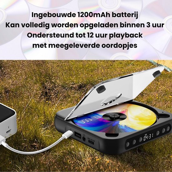 Shanling EC Zero AKM draagbare CD speler met AKM DAC chip en Bluetooth
