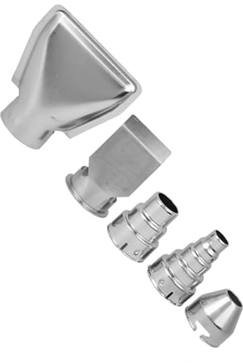 Roestvrij Staal Heat Blower Tip Accessoires voor Heteluchtpistool - HTML 5 - Mondstukken .
