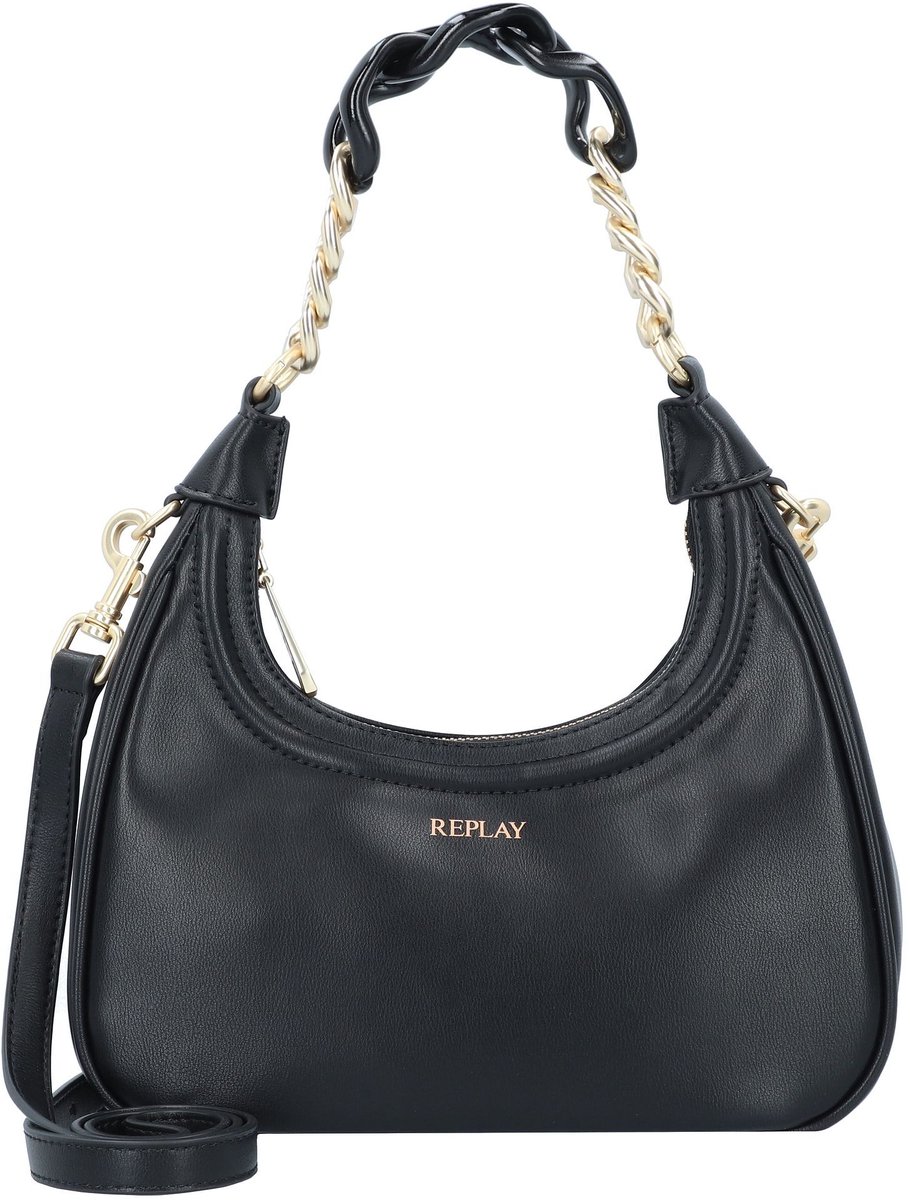 Replay Schoudertas 25 cm - Dames - black