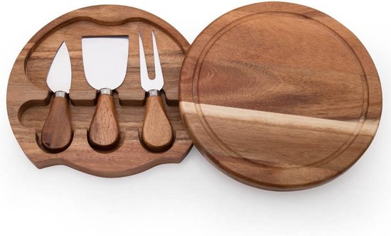 Kaassnijset met houten plank in koffer | Vanaf €9,51