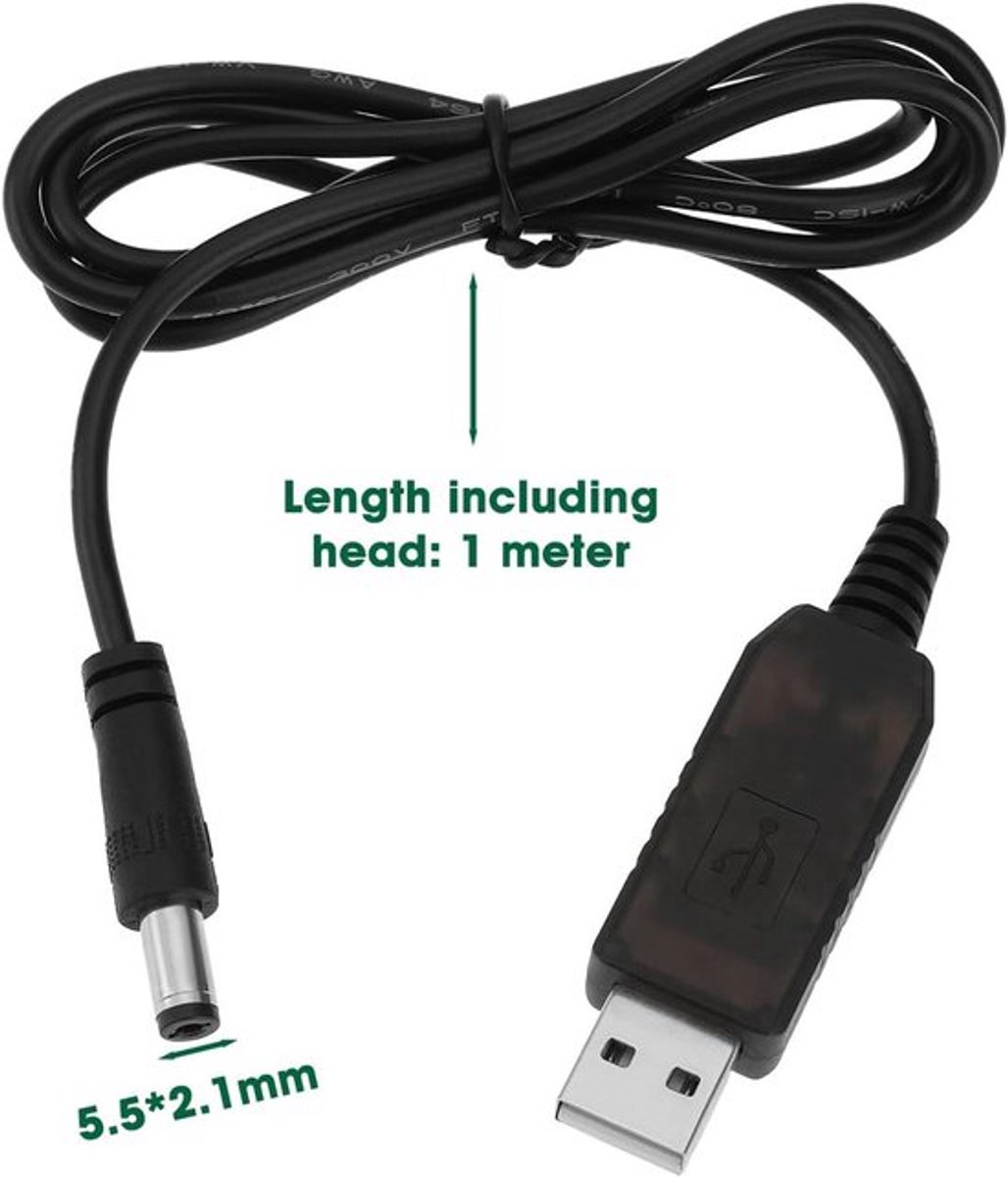 USB naar 12.6V Boost Oplaadkabel voor Stoov Lithium Batterij Pack - 1m — cadeau in Cadeau-ideeën - foto 2