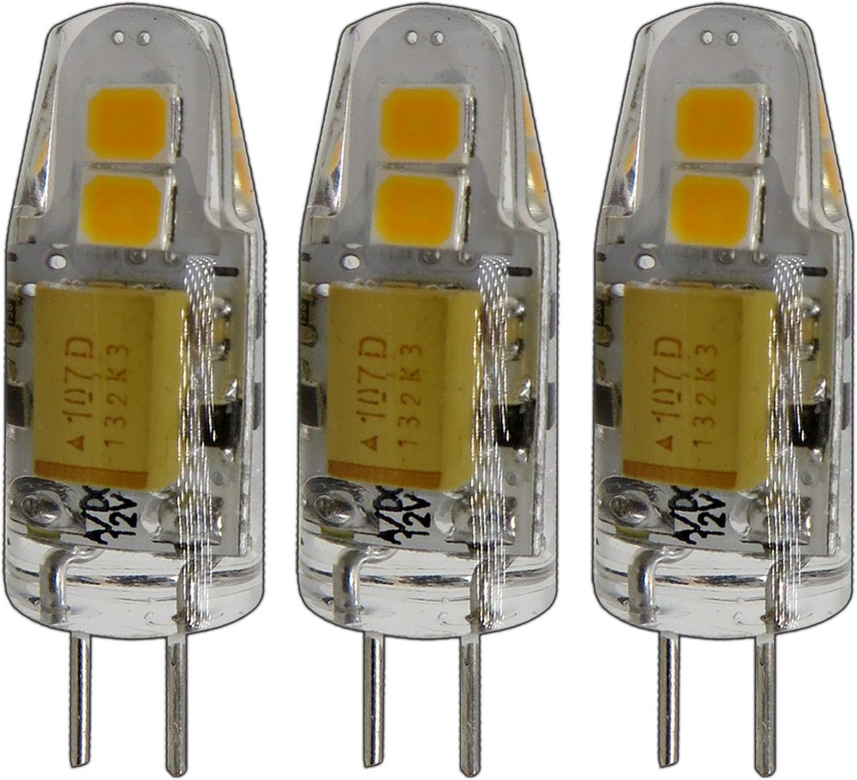 G4 Mini LED Lamp 1,5W 12V AC/DC Dimbaar 3000K 130 Lumen