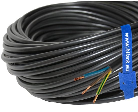 25 M Kabel H05VV F 3 X 2 5 Mm Ronde Kabel PVC isolatie Voor 25-m-kabel-h05vv-f-3-x-2-5-mm-ronde-kabel-pvc-isolatie-voor