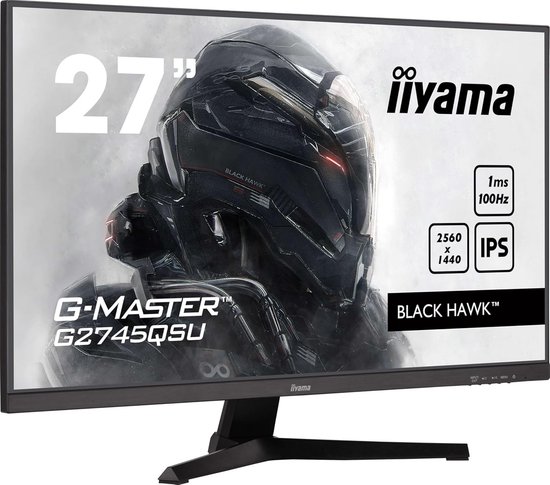 27 inch QHD Gaming Monitor 100Hz 1ms IPS met Adaptive Sync en USB Hub | bol