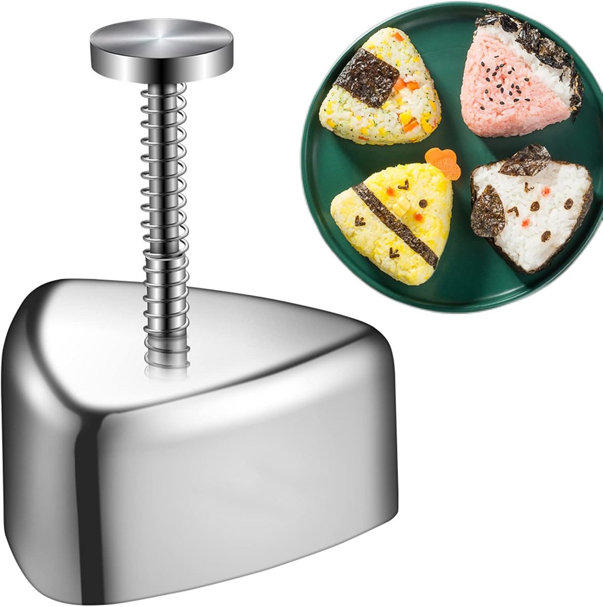 Onigiri Mold - Driehoek Rijstbal Maker voor Bento Lunch en DIY