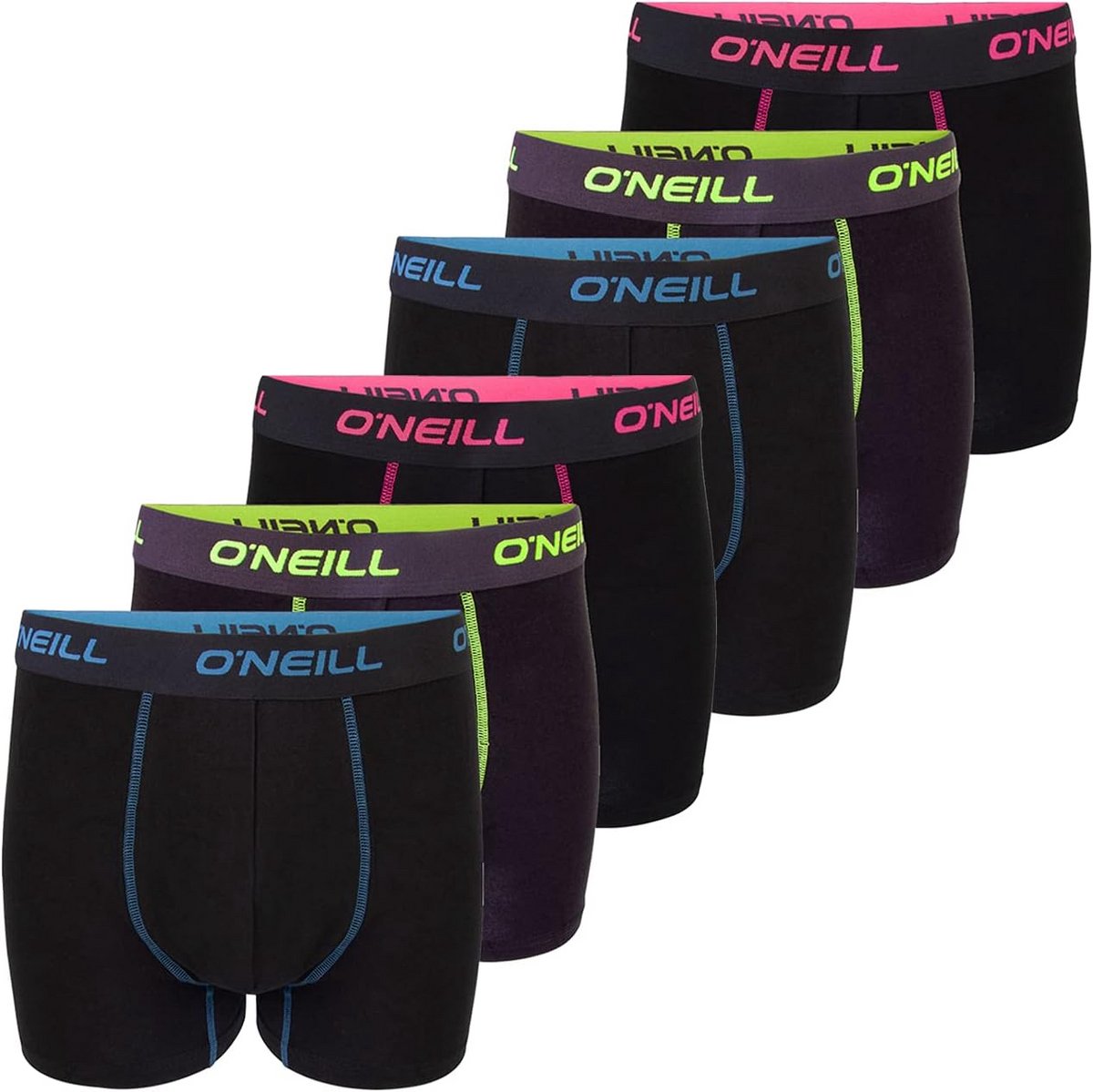 6-Pack Heren Boxershorts Katoen Zonder Gulp - Basis Ondergoed in M, L, XL, XXL