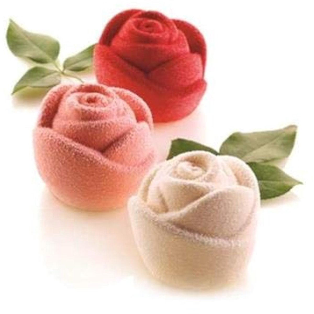 Unyqoos® Siliconen bakvorm in roosvorm voor creatieve en romantische desserts