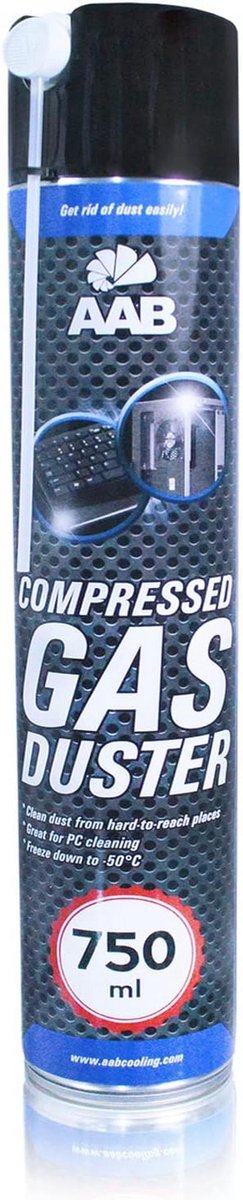 Gecomprimeerde Gasverstuiver 750ml voor Computer en Kantoorapparatuur
