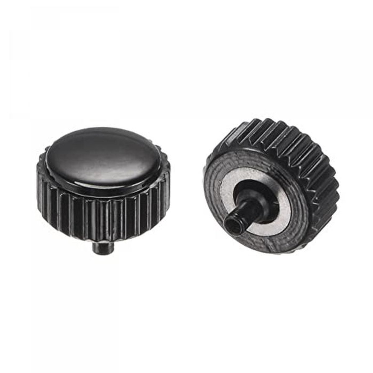 Kroonvervanging voor klok met lange steel 6x7mm - 2 stuks