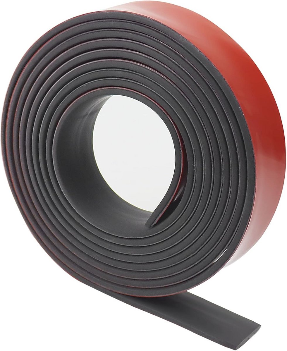 Zelfklevende Rubberen Strips voor Afdichting en Antivibratie - 25 mm x 3 mm x 3 m Neopreen