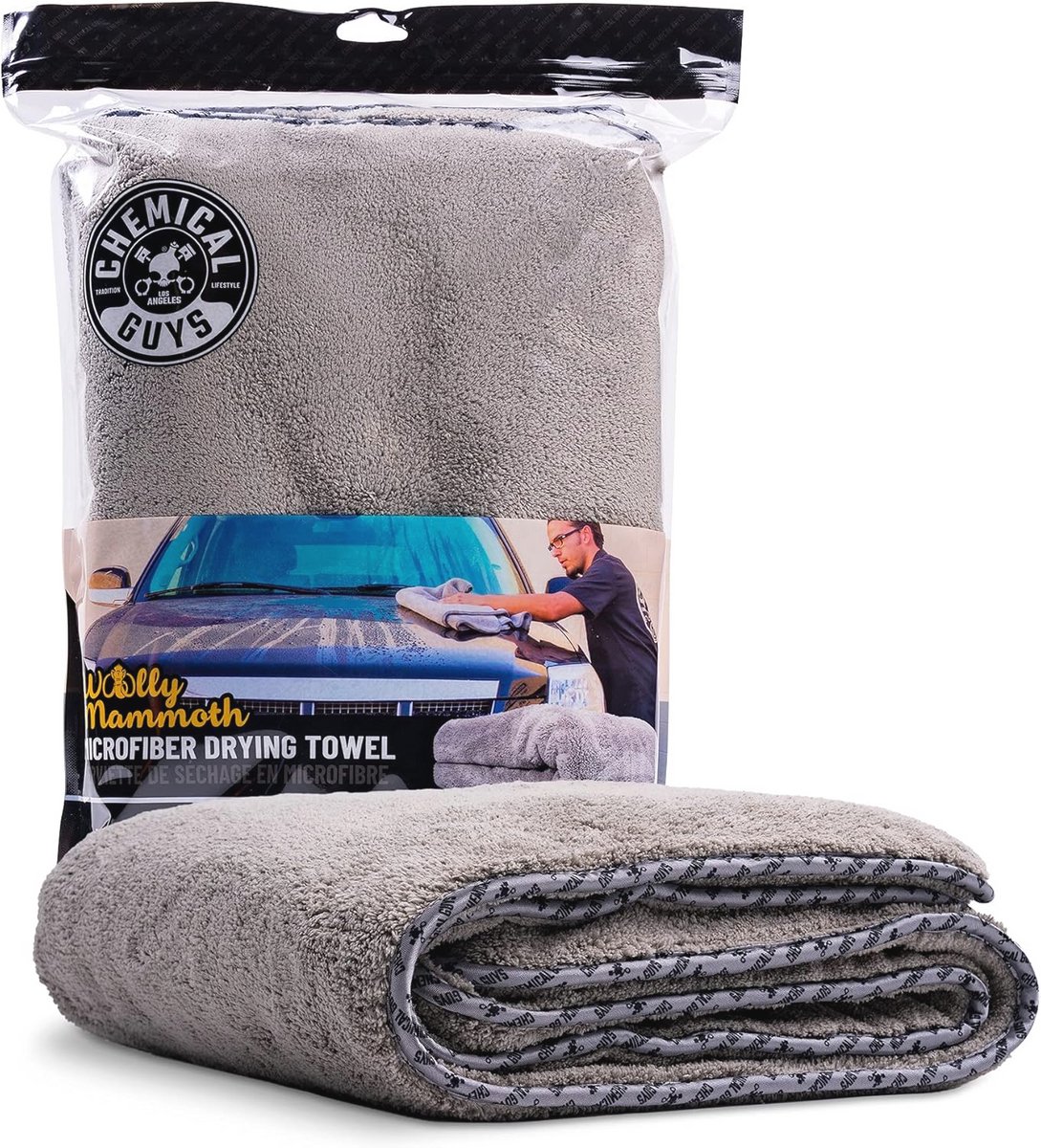 Grote Microfiber Droogdoek - 91 x 63 cm, Ultra-absorberend voor Auto