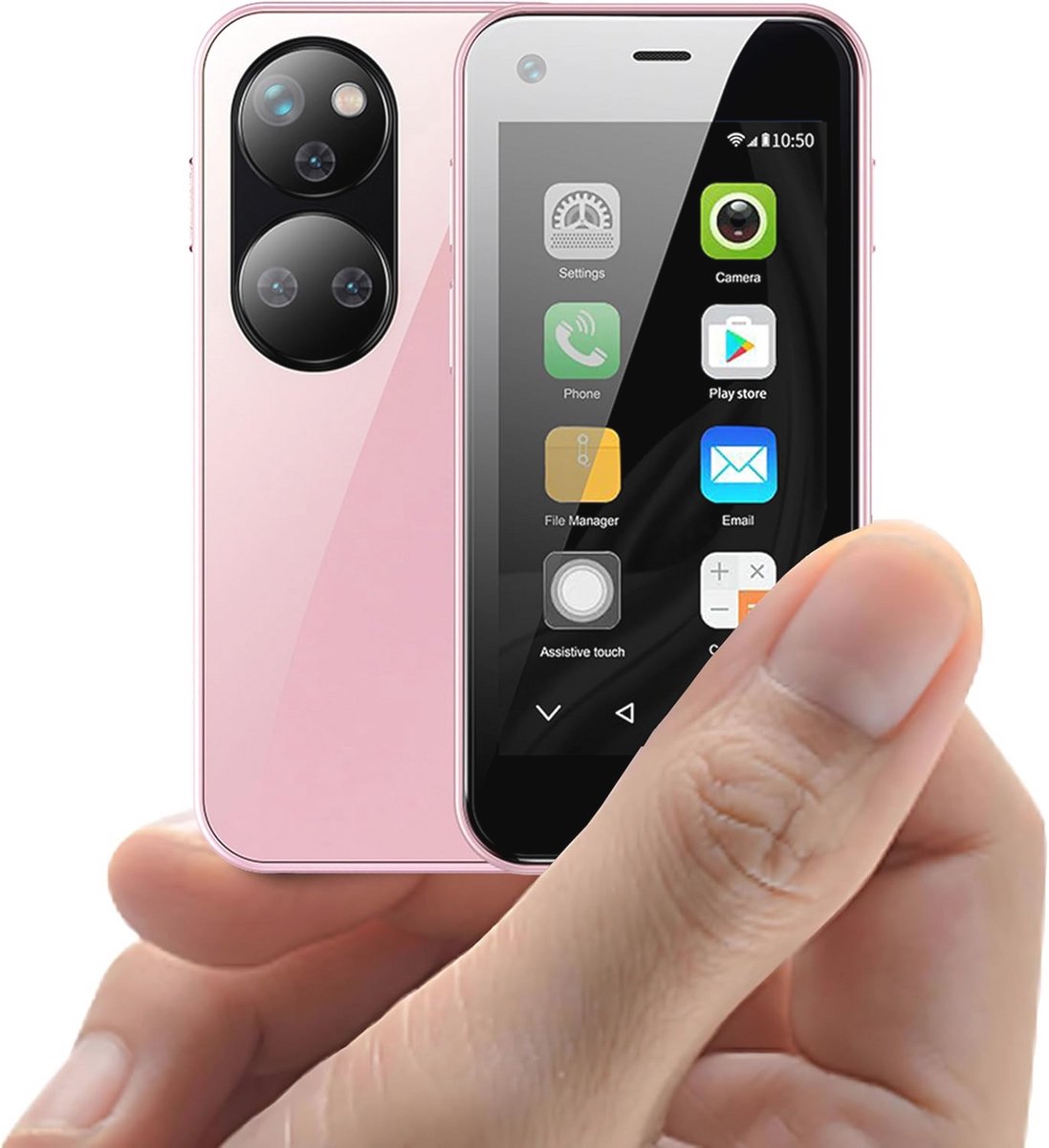Mini 3G Smartphone met 2,5 inch Scherm, Android 6.0, Dual SIM, en 5 MP Camera voor Kinderen
