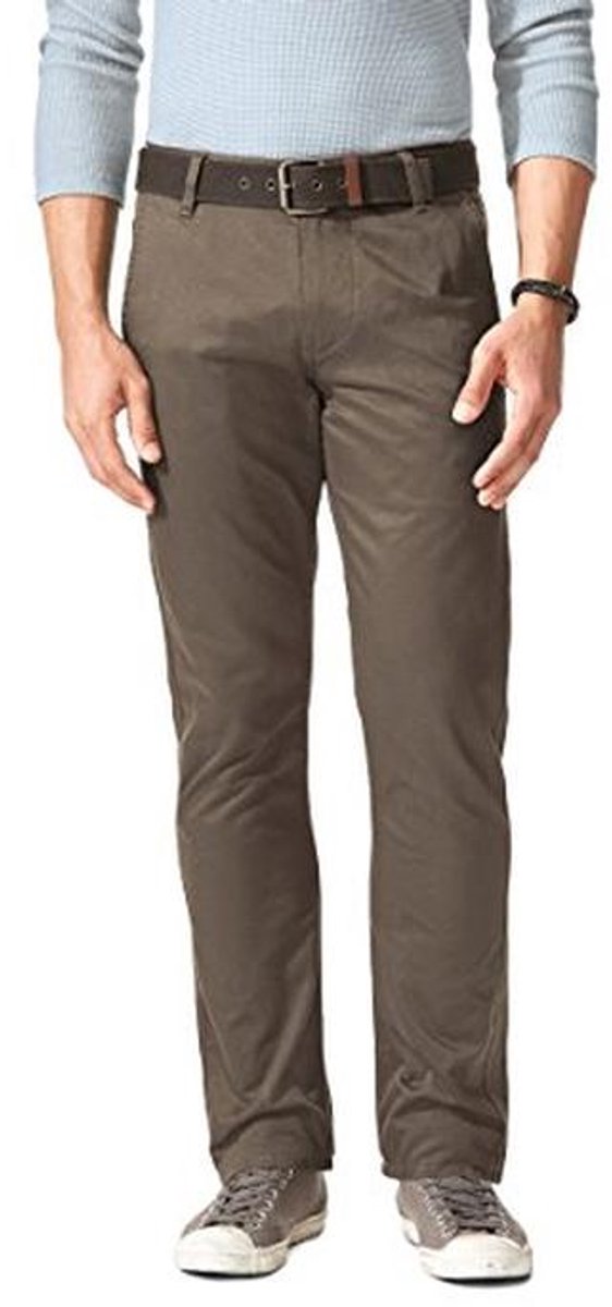 Slim Fit Khaki Broek voor Volwassenen - Stretch Twill