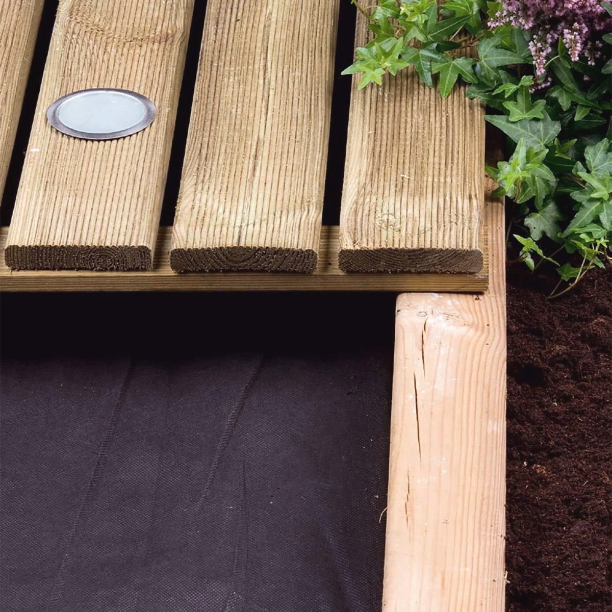 Heavy Duty Onkruid Controle Stof voor Tuin en Landschap 15m x 1m