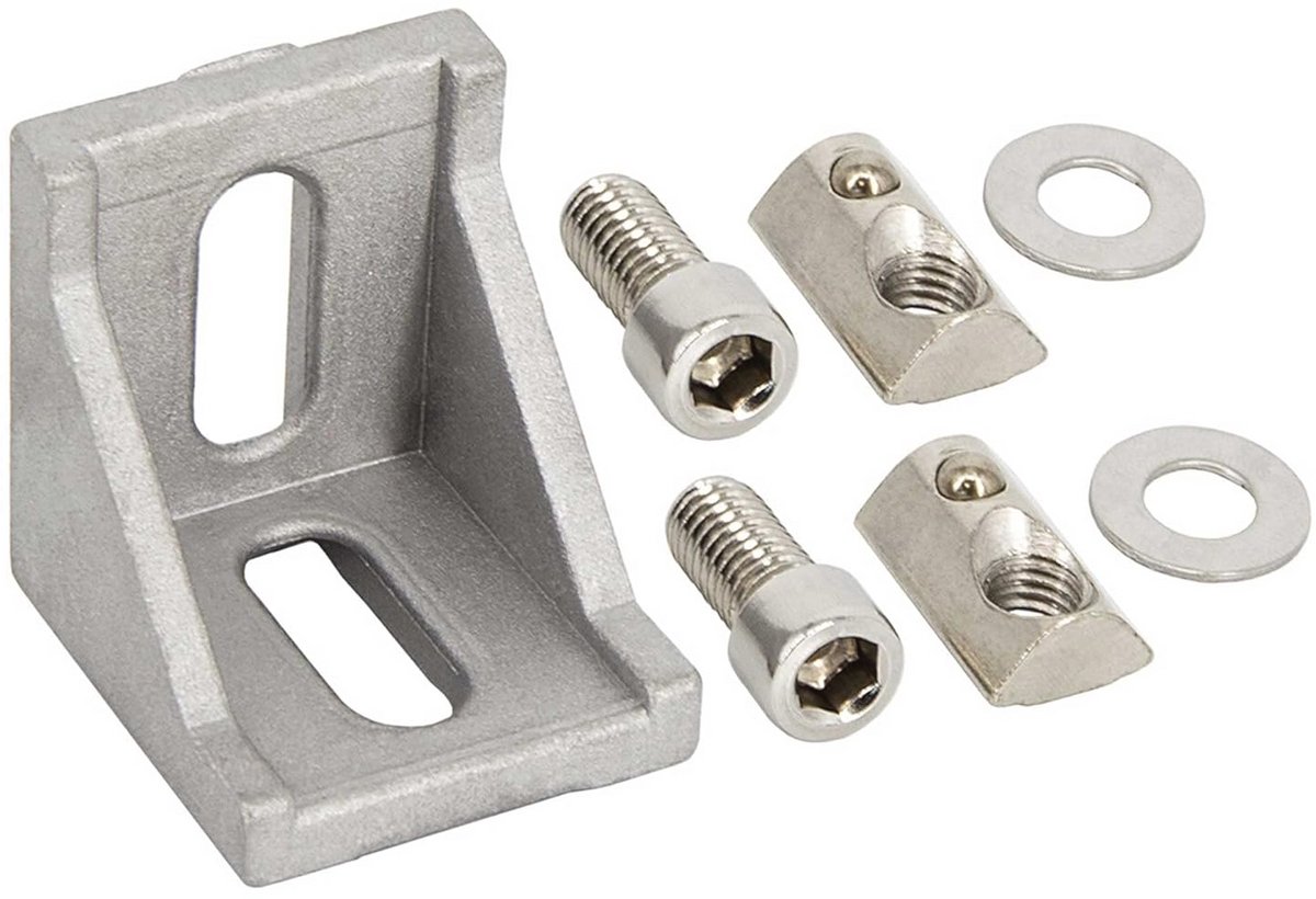 Aluminium Hoekverbinder voor Profielen - 30x 39x39x35mm Hoekgroef 8