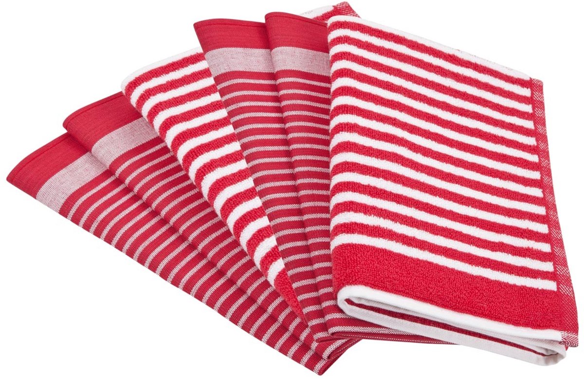 Ross Sonstiges 4 X theedoek- 2 X keukenhanddoek - in set 6 pack Exclusiv
