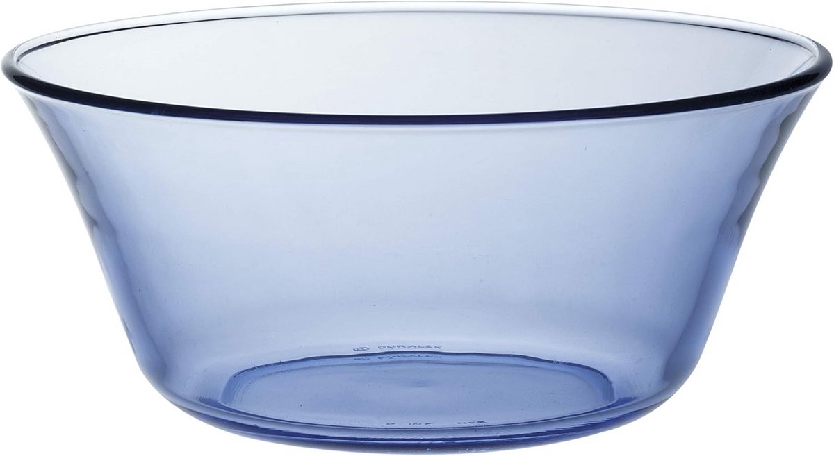 Lys Marine glas kom 17 cm - slakom in blauw - 910 ml
