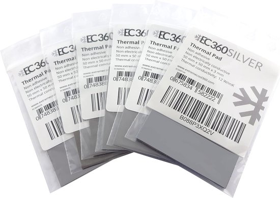 Thermal Pad 12W/mK 50x50x2,5mm voor Koeling van CPU's en GPU's van Cooler Master — afbeelding 5