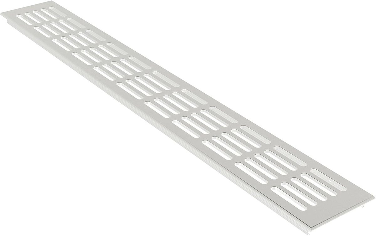 Aluminium Ventilatierooster 80 mm - Diverse Kleuren en Lengtes