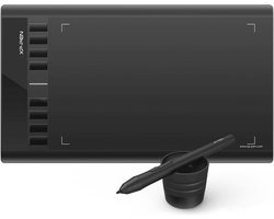 XP-Pen Star03 10x6 inch grafische pen tablet tekening tablet handtekening schilderij board met batterij-vrije grip pen & 8 hot keys compatibel met Windows 7/8/10 Mac zwart