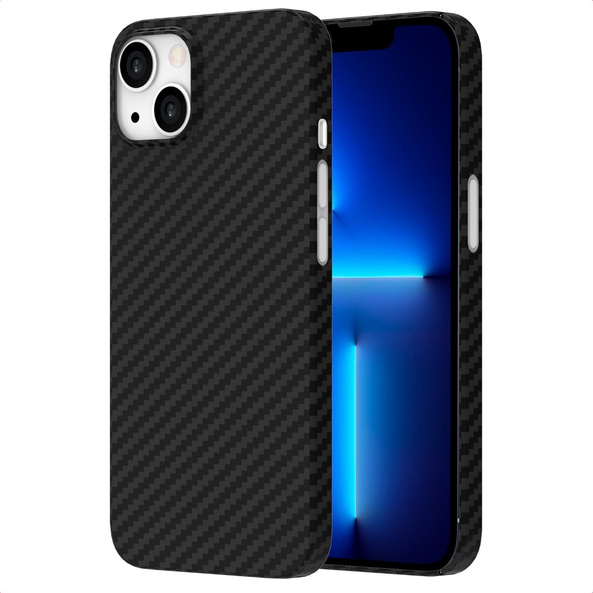 Accezz Hoesje - Geschikt voor Apple iPhone 13 - backcover - Zwart
