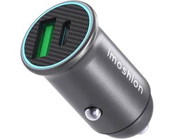 imoshion Dual USB Autolader - Snelle 60W