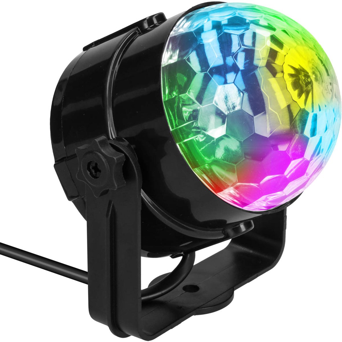 Nauotk Podiumlamp met afstandsbediening, 60 RGB-modi