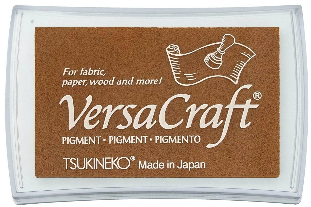 VersaCraft inkpad butterscotch