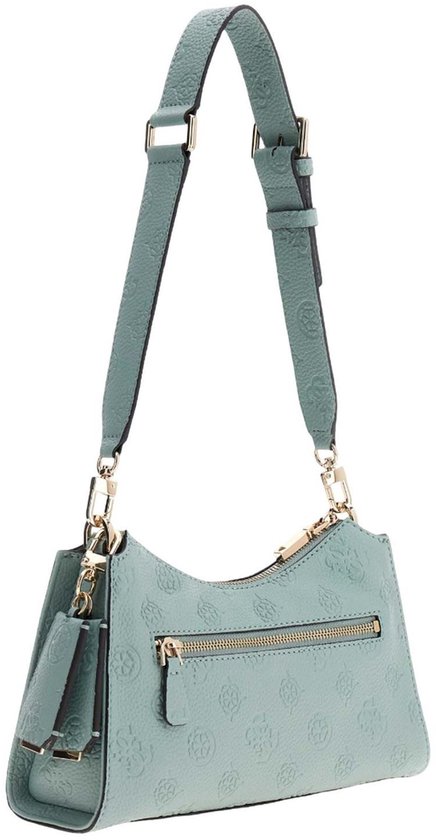 Roze GUESS Schoudertas BELLE VINTAGE TOP ZIP SHOULDER BAG Roze GUESS Schoudertas BELLE VINTAGE TOP ZIP SHOULDER BAG