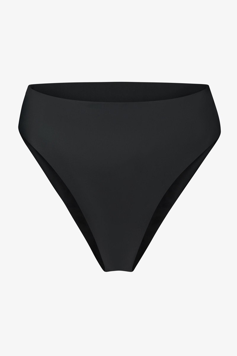 High Waist Bikinibroekje Dames - Zwart - Hoge Taille Bikini Bottom - Shaping Effect - Sneldrogend & Comfortabel — afbeelding 10