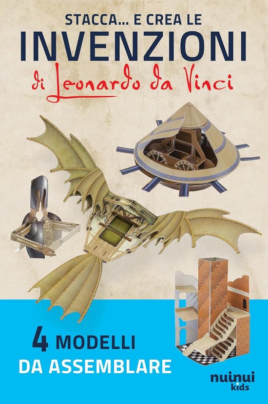 Bandai - National Geographic - Les inventions De Vinci - kit pour construire une baliste en bois sans outil - Jeu scientifique et éducatif - STEM - JM02494