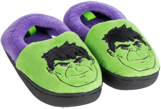 Hulk Pantoffels - Kinderen - Groen