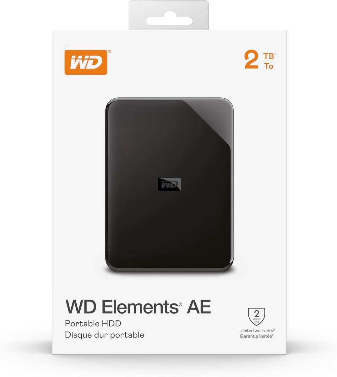 Draagbare Externe Harde Schijf 2TB - USB 3.2 Gen 1 - Plug & Play Back-up