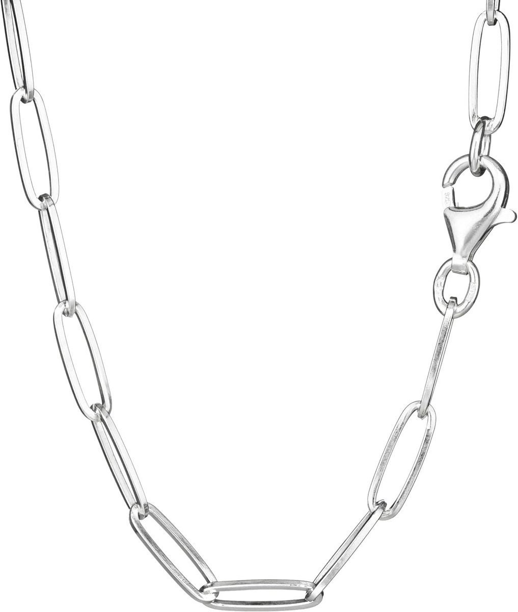 Ankerketting 80 cm Lang Zilver 925 Sterling Zilver Damesketting 3.6 mm Breed