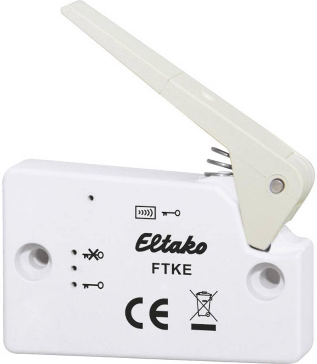 Draadloze sensor voor raam en deur met energiegenerator - zuiver wit
