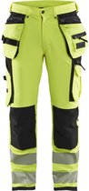 Pantalon de travail haute visibilité Blaklader avec stretch 4 directions 1997-1642 - Jaune haute visibilité/ Zwart - C144