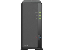1-Bay NAS voor Gegevensbeheer met 2TB HDD en Intelligente Back-up
