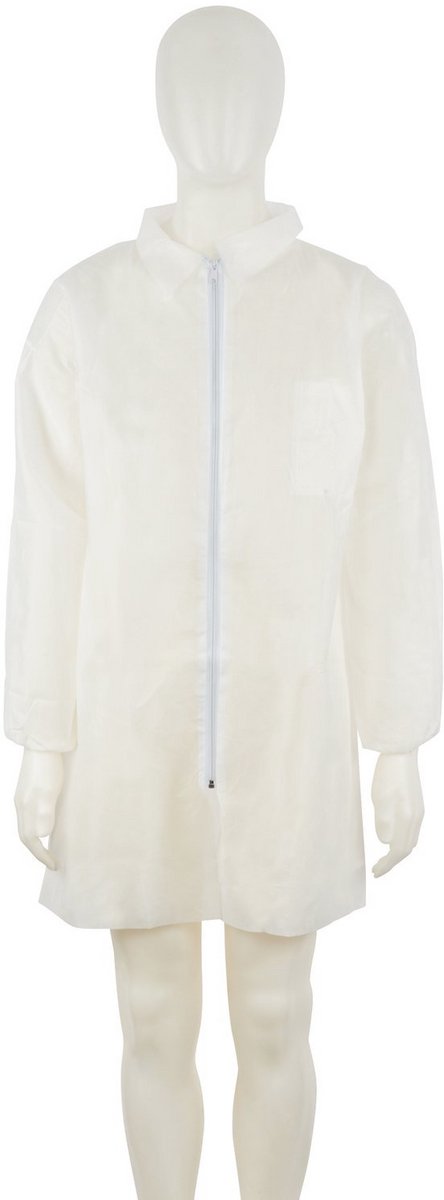 Bezoekers laboratoriumjas 4400 - Maat 4X-Large - Wit