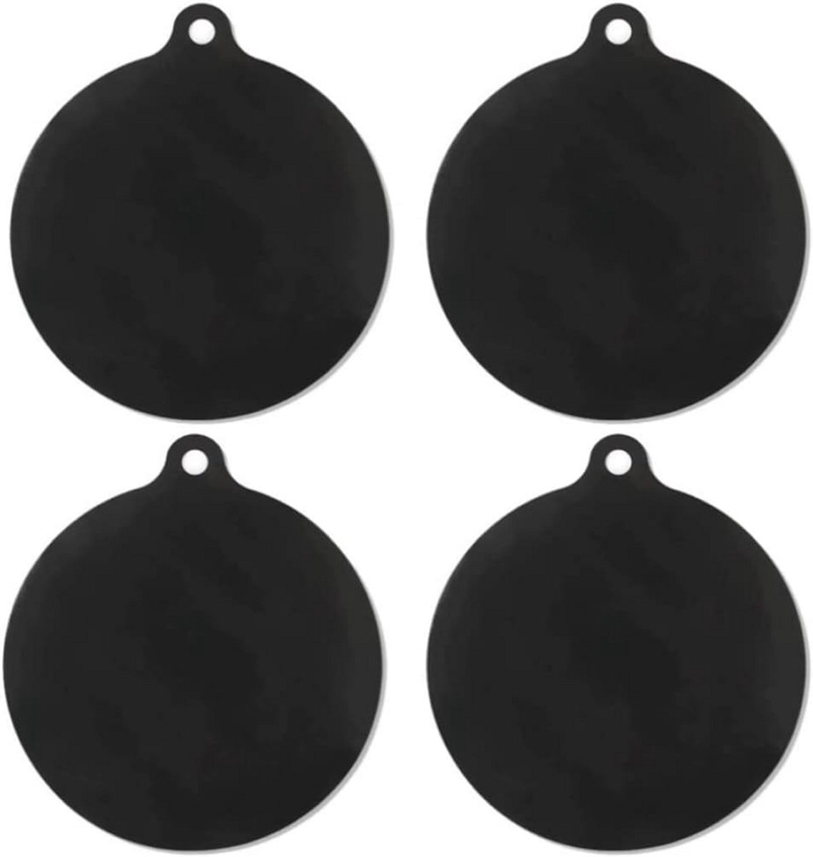 Antislip siliconen kookplaatbescherming 4 stuks voor inductiekookplaten